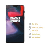 6x Displayfolie für OnePlus 6 ANTI-REFLEX Displayschutzfolie Schutzfolie MATT