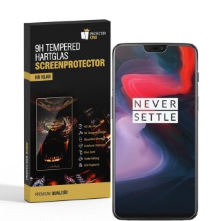 3x 9H Hartglas für OnePlus 6 Panzerfolie Displayschutz Schutzglas KLAR Schutzfolie Panzerglas