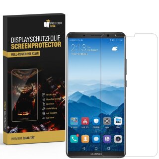 4x Displayschutzfolie für Huawei Mate 10 Pro FULL COVER Displayfolie HD KLAR