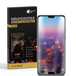 6x Displayschutzfolie für Huawei Honor 10 Displayfolie Schutzfolie HD ULTRA KLAR