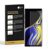 6x 9H Nano-Glass für Samsung Galaxy Note 9 FULL CURVED 3D KLAR Anti-Shock Anti-Bruch Anti-Stoß Anti-Schmutz Panzernanoglas Displayschutz Schutzfolie Panzerfolie Panzerglas Screen-Protector