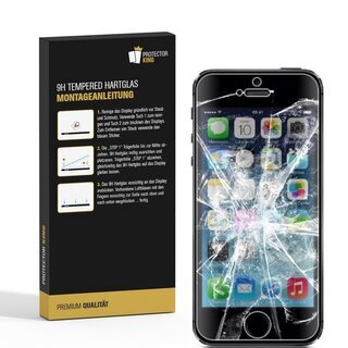 6x 9H Hartglasfolie fr iPhone 5 5S 5C 5SE Panzerfolie Glasfolie Schutzglas MATT