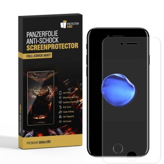 1x Panzerfolie fr iPhone 6 Plus FULL-COVER ANTI-SCHOCK Displayschutzfolie MATT