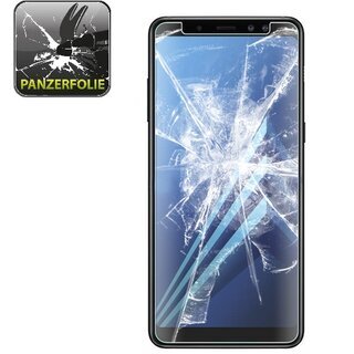 2x Panzerfolie fr Samsung Galaxy A5 2018 ANTI-SCHOCK Displayschutzfolie MATT