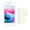 2x 9H Hartglasfolie für iPhone 8 FULL COVER 3D Panzerfolie Displayschutzfolie WS