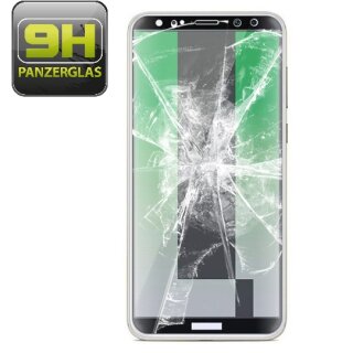 6x 9H Hartglas für Huawei Mate 10 Lite FULL COVER Panzerfolie Displayschutz SW Klar Panzerglas Schutzglas Schutzfolie