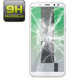 6x 9H Hartglas für Huawei Mate 10 Lite FULL COVER Panzerfolie Displayschutz WS Klar Panzerglas Schutzglas Schutzfolie