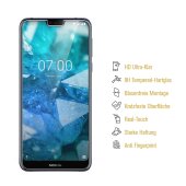 4x 9H Hartglas für Nokia 7.1 Plus Displayschutz Panzerfolie Schutzfolie Schutzglas Displayglas Tempered Glasfolie Sicherheitsglas Echtglas Panzerglas