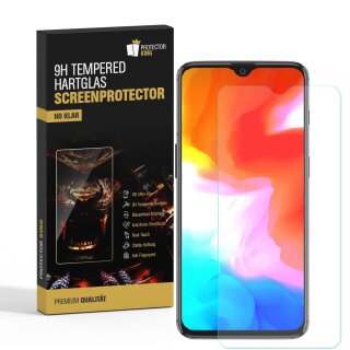 4x 9H Hartglas für OnePlus 6T Panzerfolie Displayschutz Schutzglas KLAR Schutzfolie Panzerglas