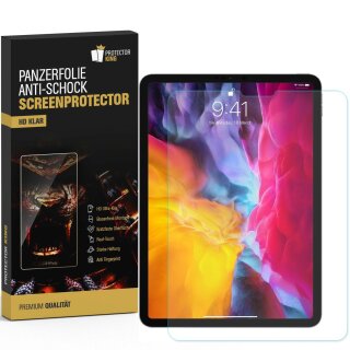 6x Panzerfolie für iPad Pro 11 10.9 (2018/2020/2021/2022) ANTI-SHOCK Displayschutz Schutzfolie HD KLAR ANTI-SHOCK/ ANTI-KRATZ/ ANTI STOSS/ ANTI BRUCH/ ANTI SPLITTER