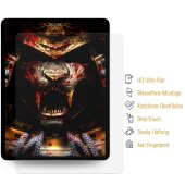 4x Panzerfolie für iPad Pro 12.9 2018-2019-2020-2022 Displayschutz Schutzfolie KLAR ANTI-SHOCK/ ANTI-KRATZ/ ANTI-BRUCH/ ANTI-SCHMUTZ