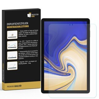 2x Displayschutzfolie fr Samsung Galaxy Tab S4 10.5 Displayfolie HD ULTRA KLAR