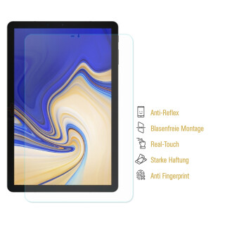 3x Displayfolie fr Samsung Galaxy Tab S4 10.5 ANTI-REFLEX Displayschutz MATT