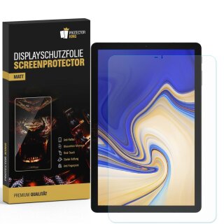 4x Displayfolie für Samsung Galaxy Tab S4 10.5 ANTI-REFLEX Displayschutz MATT