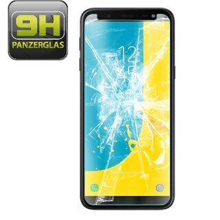 3x 9H Hartglas fr Samsung Galaxy J6 2018 Panzerfolie Display Schutzglas HD KLAR