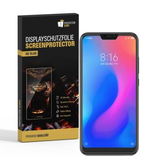 6x Displayschutzfolie für Xiaomi Redmi Note 6 Pro Displayfolie Schutzfolie KLAR