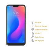 6x Panzerfolie für Xiaomi Redmi Note 6 Pro ANTI-SCHOCK Displayschutzfolie MATT