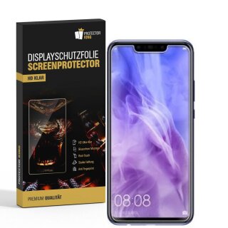 2x Displayschutzfolie für Huawei Nova 3 Displayfolie Schutzfolie HD ULTRA KLAR