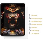 4x 9H Panzerglas für iPad Pro 12.9 (2018/2019/2020/2021/2022) Displayschutz Schutzglas Matt Panzerfolie Displayglas Schutzfolie Glasfolie echtes Tempered Hartglas Anti-Reflex Entspiegelt