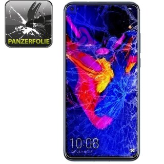 2x Panzerfolie für Huawei Honor View 20 ANTI-SCHOCK Displayschutzfolie HD KLAR