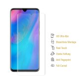 4x Displayfolie für Huawei P30 Pro FULL COVER CURVED Displayschutzfolie HD KLAR