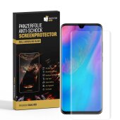 4x Panzerfolie für Huawei P30 Pro FULL CURVED...