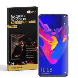 3x Panzerfolie für Huawei Nova 4 ANTI-SCHOCK Displayschutzfolie HD ULTRA KLAR