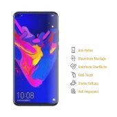 2x Panzerfolie für Huawei Nova 4 ANTI-SCHOCK Displayschutzfolie ANTI.REFLEX MATT