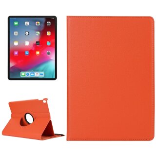 Schutzhülle für iPad Pro 11 (2018-2019-2020-2021) Tablet Hülle Schutz Tasche Case Cover Orange 360 Grad drehbar Rotation Bumper