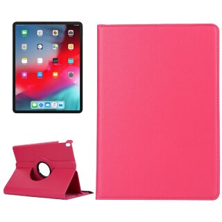 Schutzhülle für iPad Pro 11 (2018-2019-2020-2021) Tablet Hülle Schutz Tasche Case Cover Rose 360 Grad drehbar Rotation Bumper