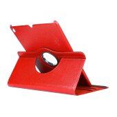 Schutzhülle für iPad Pro 11 (2018-2019-2020-2021) Tablet Hülle Schutz Tasche Case Cover Rot 360 Grad drehbar Rotation Bumper