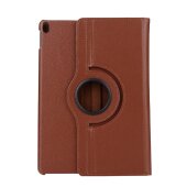 Schutzhülle für iPad Pro 11 (2018-2019-2020-2021) Tablet Hülle Schutz Tasche Case Cover Braun 360 Grad drehbar Rotation Bumper