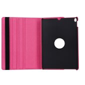 1x Schutzhülle für iPad Pro 12.9 (2018-2019-2020-2021) Tablet Hülle Schutz Tasche Case Cover Rose 360 Grad drehbar Rotation Bumper