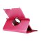 1x Schutzhülle für iPad Pro 12.9 (2018-2019-2020-2021) Tablet Hülle Schutz Tasche Case Cover Rose 360 Grad drehbar Rotation Bumper