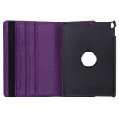 1x Schutzhülle für iPad Pro 12.9 (2018-2019-2020-2021) Tablet Hülle Schutz Tasche Case Cover Lila 360 Grad drehbar Rotation Bumper