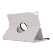 1x Schutzhülle für iPad Pro 12.9 (2018-2019-2020-2021) Tablet Hülle Schutz Tasche Case Cover Weiß 360 Grad drehbar Rotation Bumper