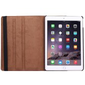 Schutzhülle für iPad Air Tablet Hülle Schutz Tasche Case Cover Braun 360 Grad drehbar Rotation Bumper