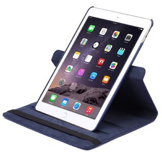 Schutzhlle fr iPad Air Tablet Hlle Schutz Tasche Case Cover Dunkel Blau 360 Grad drehbar Rotation Bumper