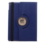 Schutzhülle für iPad Air Tablet Hülle Schutz Tasche Case Cover Dunkel Blau 360 Grad drehbar Rotation Bumper