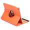 Schutzhülle für iPad Air Tablet Hülle Schutz Tasche Case Cover Orange 360 Grad drehbar Rotation Bumper
