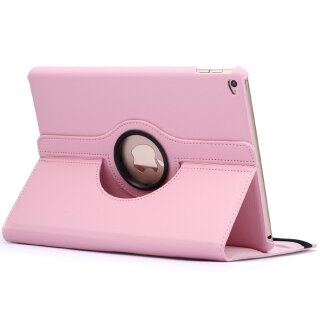Schutzhülle für iPad Air Tablet Hülle Schutz Tasche Case Cover Pink 360 Grad drehbar Rotation Bumperr