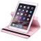 Schutzhülle für iPad Air Tablet Hülle Schutz Tasche Case Cover Pink 360 Grad drehbar Rotation Bumperr