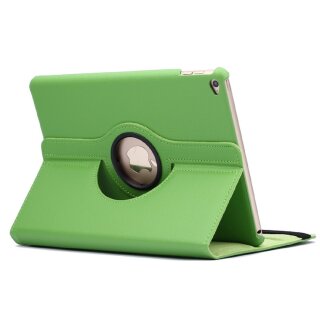 Schutzhülle für iPad Air Tablet Hülle Schutz Tasche Case Cover Grün 360 Grad drehbar Rotation Bumper