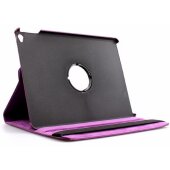 Schutzhülle für iPad Air Tablet Hülle Schutz Tasche Case Cover Lila 360 Grad drehbar Rotation Bumper