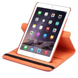 Schutzhlle fr iPad Air 2 9.7 Tablet Hlle Schutz Tasche Case Cover Orange 360 Grad drehbar Rotation Bumper