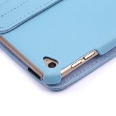 Schutzhülle für iPad Air 2 9.7 Tablet Hülle Schutz Tasche Case Cover Türkis 360 Grad drehbar Rotation Bumper