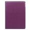 Schutzhülle für iPad Air 2 9.7 Tablet Hülle Schutz Tasche Case Cover Lila 360 Grad drehbar Rotation Bumper