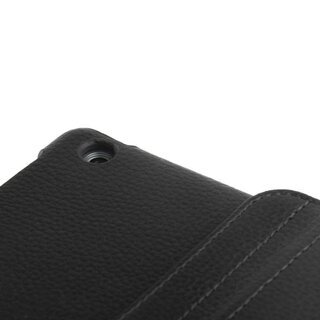 Schutzhlle fr iPad Mini 1/2/3 Tablet Hlle Schutz Tasche Case Cover Schwarz 360 Grad drehbar Rotation Bumper