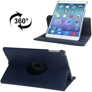 Schutzhülle für iPad Mini 1/2/3 Tablet Hülle Schutz Tasche Case Cover Blau 360 Grad drehbar Rotation Bumper