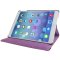 Schutzhülle für iPad Mini 1/2/3 Tablet Hülle Schutz Tasche Case Cover Lila 360 Grad drehbar Rotation Bumper